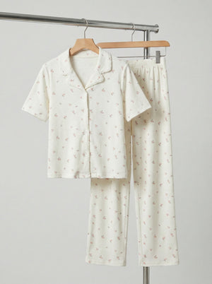 פיגמה מכופתרת ארוכה לילדות מבד ריב