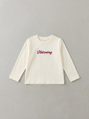 HARMONY חולצה לילדות מבד טריקו