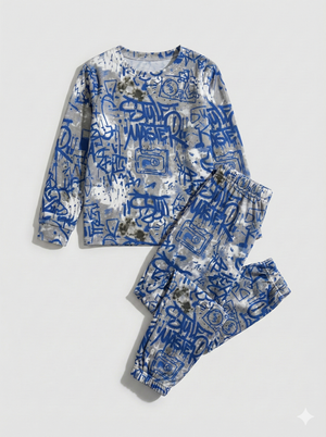 פיג'מה בנים קטיפה