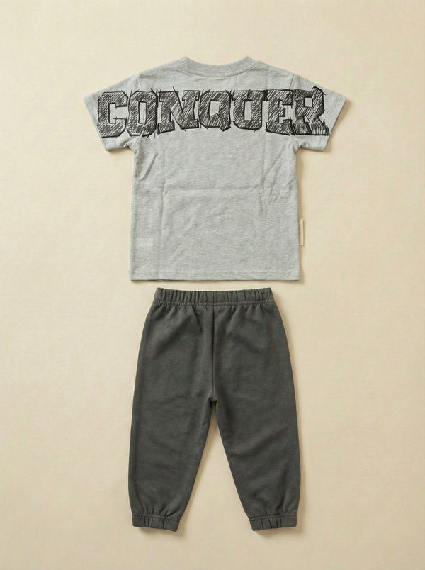 חליפה לילדים מבד טריקו וטרי דגם CR