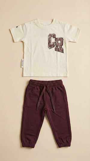 חליפה לילדים מבד טריקו וטרי דגם CR