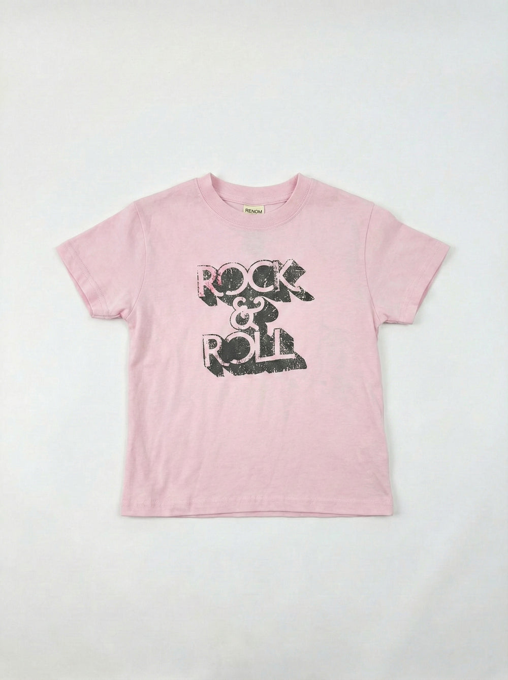 חולצת טריקו לילדות דגם ROCK&ROLL