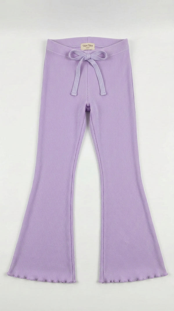 טייץ ריב כותנה מתרחב לילדות