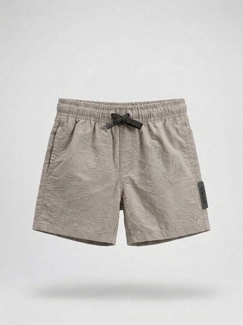 מכנסי גלישה לילדים דגם רקמת עלים