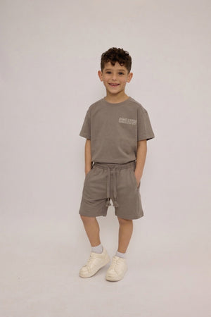 חליפה בנים ריב כותנה דגם CREATIV