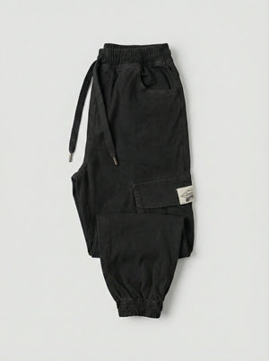 מכנסיים בנים דגמח כותנה אריג