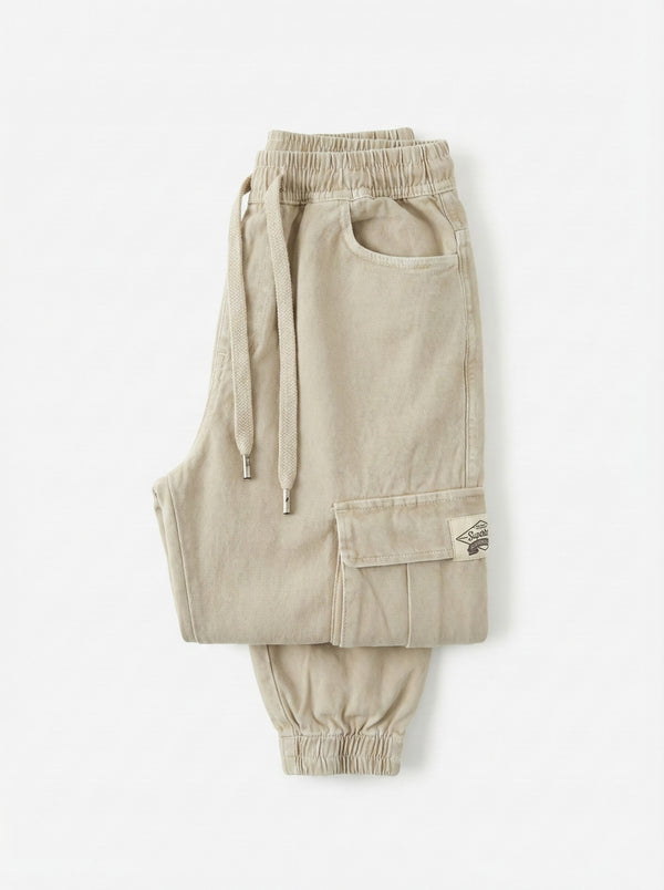 מכנסיים בנים דגמח כותנה אריג