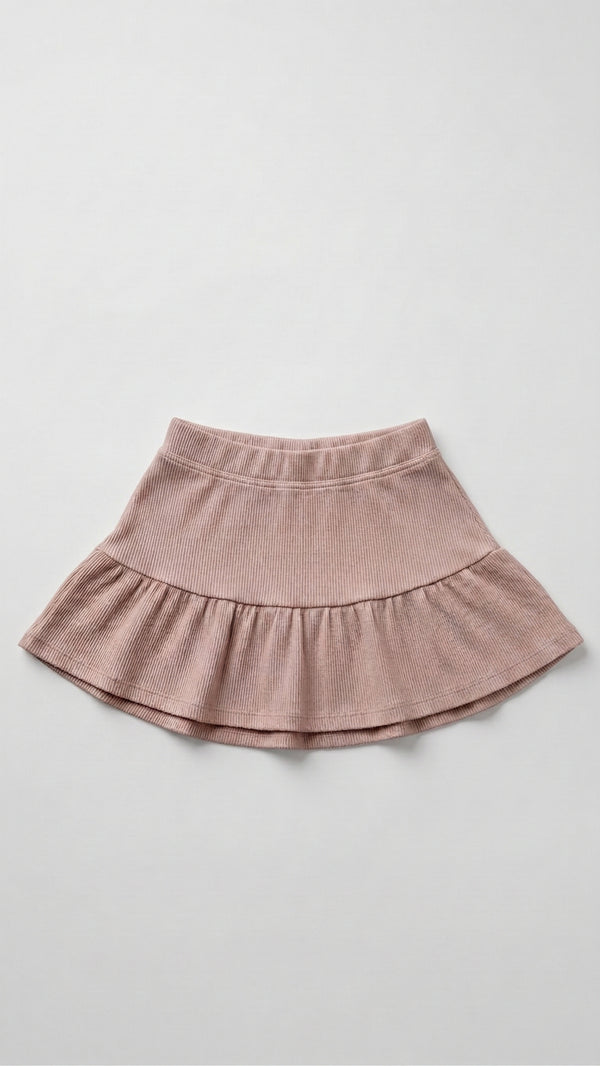 חצאית ריב כותנה לילדות