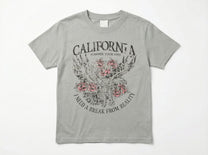 חולצת טריקו לילדות דגם CALIFORNIA