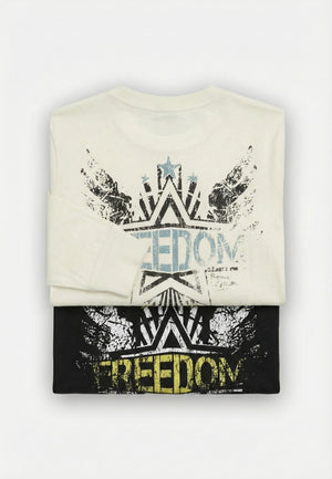 חולצה בנים טריקו - דגם FEEDOM