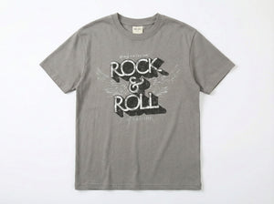 חולצת טריקו לילדות דגם ROCK&ROLL