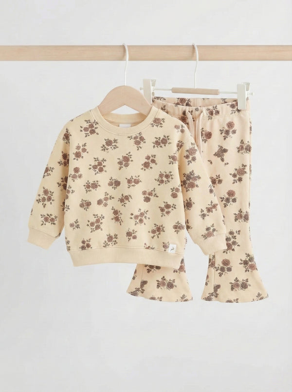 חליפת בנות פוטר פרחונית