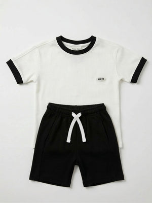 חליפה לילדים מבד ריב דגם 49