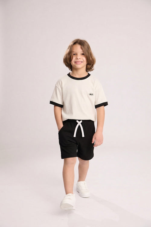 חליפה לילדים מבד ריב דגם 49