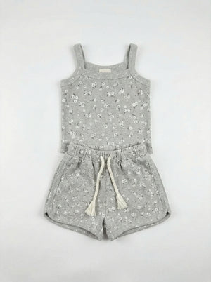 חליפת גופיה ושורט לילדות