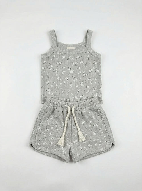 חליפת גופיה ושורט לילדות