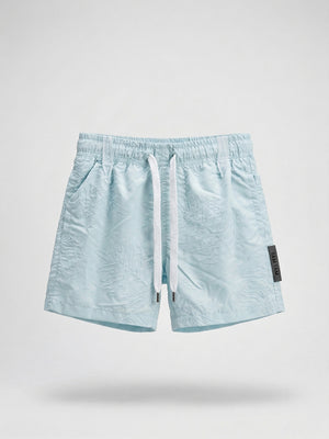 מכנסי גלישה לילדים דגם רקמת עלים