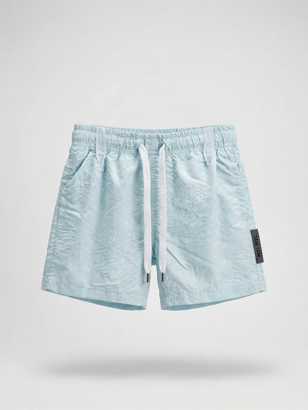 מכנסי גלישה לילדים דגם רקמת עלים