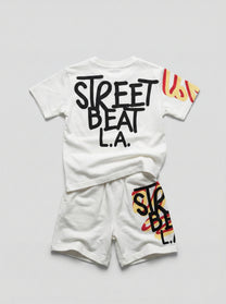 חליפת כותנה לילדים דגם Street Beat