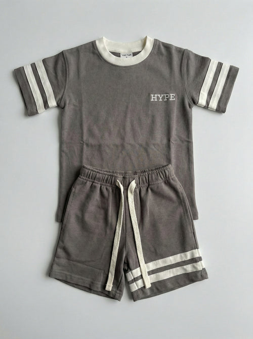 חליפת כותנה לילדים דגם HYPE