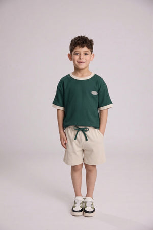 חליפה לילדים מבד ריב דגם 49