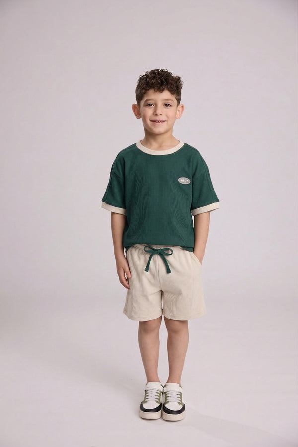 חליפה לילדים מבד ריב דגם 49