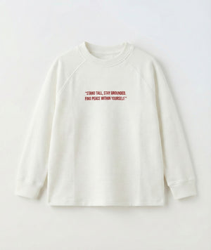 חולצה לילדים מבד פלאם עבה דגם STAND TALL