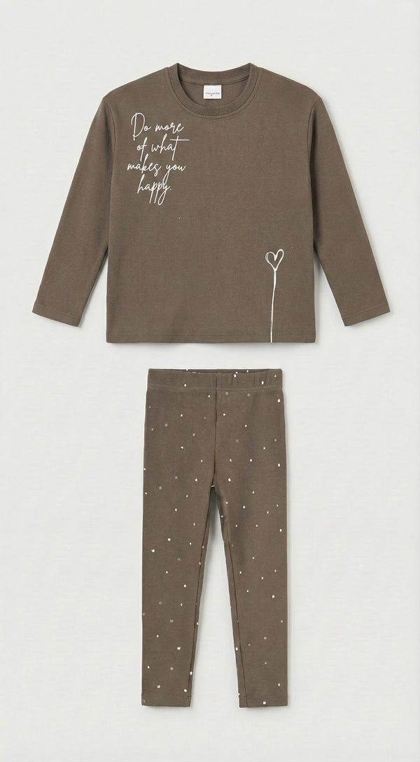 חליפת פוטר לילדות עם טייץ