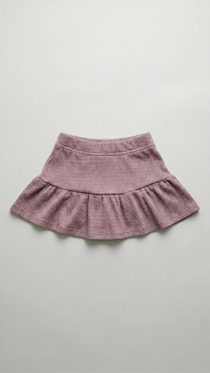 חצאית ריב כותנה לילדות