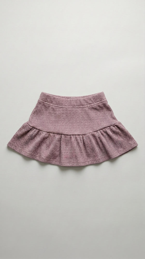 חצאית ריב כותנה לילדות