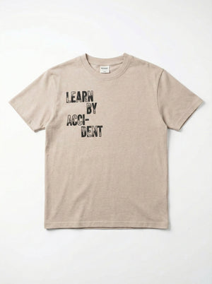 חולצת כותנה לילדים דגם Learn By