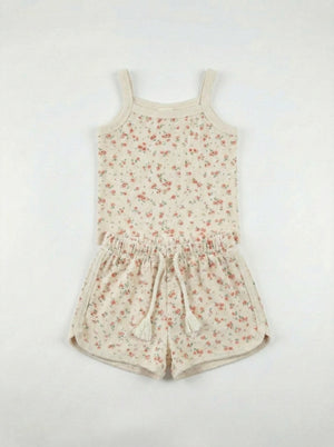 חליפת גופיה ושורט לילדות