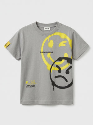 חולצת טריקו לילדים דגם סמיילי