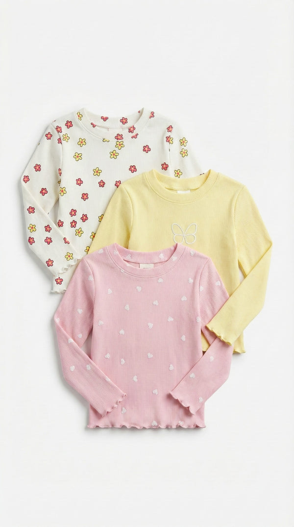 שליישית חולצות ריב לילדות