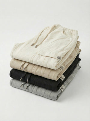 מכנסיים בנים דגמח כותנה אריג