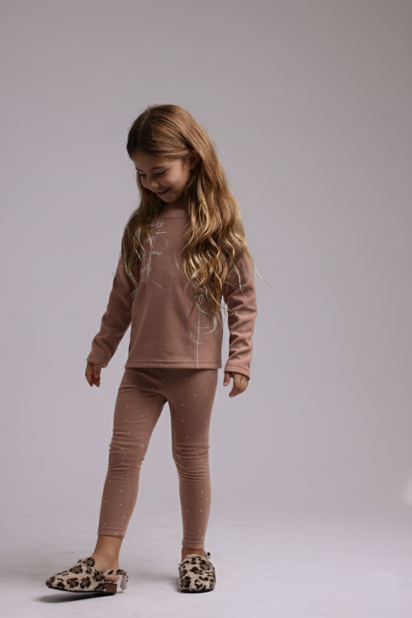 חליפת פוטר לילדות עם טייץ