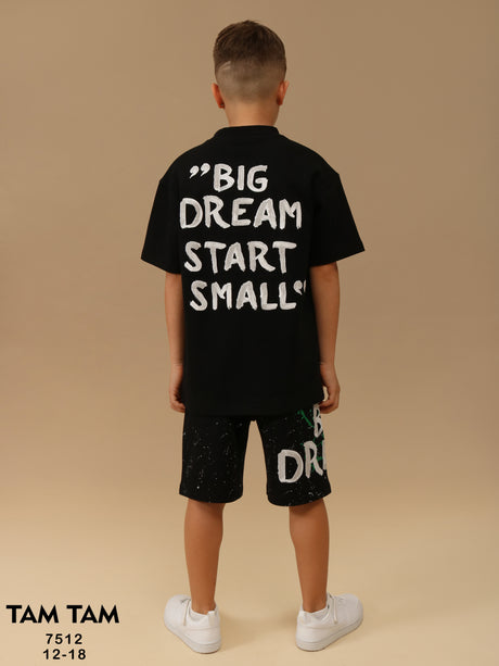 חליפה כותנה אוברסייז BIG DREAM לילדים