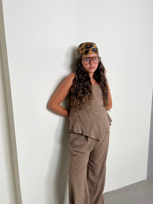 סט מכנס ומחוך לילדות- דגם אדל