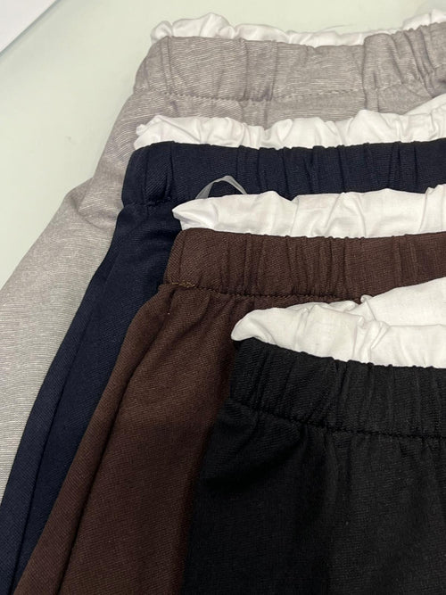 חליפת איימי חצאית וחולצה פולו ארוך