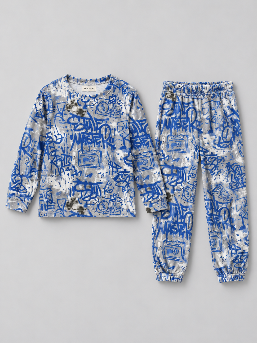 דגם 9430 – blue-graffiti – פקשוט עם טיקט TAM TAM