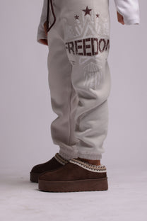 מכנסיים פוטר לילדות דגם FREEDOM