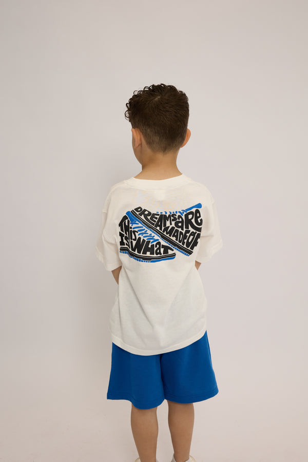 חליפה לילדים מבד טריקו וטרי דגם U.S.A