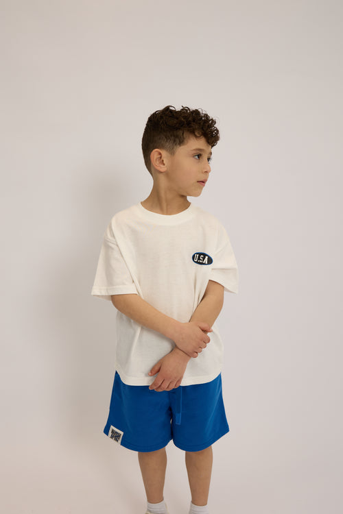 חליפה לילדים מבד טריקו וטרי דגם U.S.A