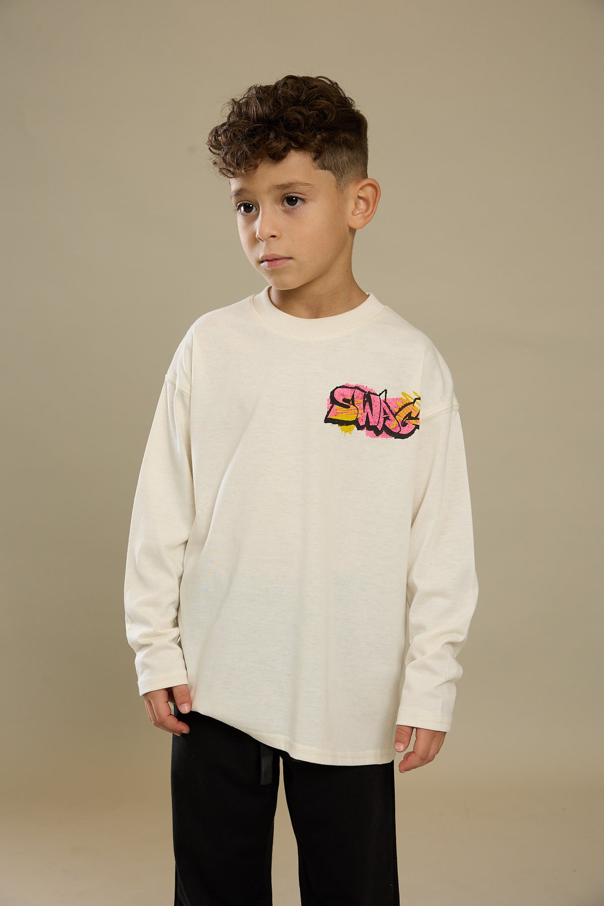 חליפת טריקו וטרי לילדים דגם SWAG