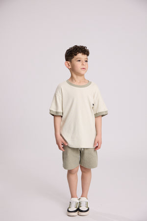 חליפה לילדים מבד ריב דגם 49