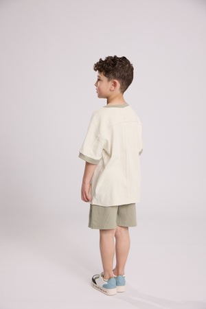 חליפה לילדים מבד ריב דגם 49