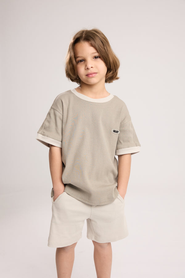 חליפה לילדים מבד ריב דגם 49