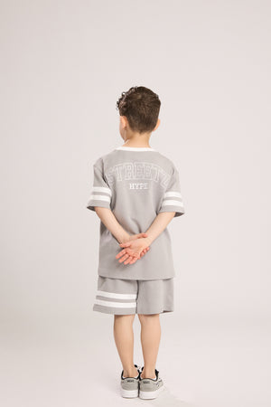 חליפת כותנה לילדים דגם HYPE