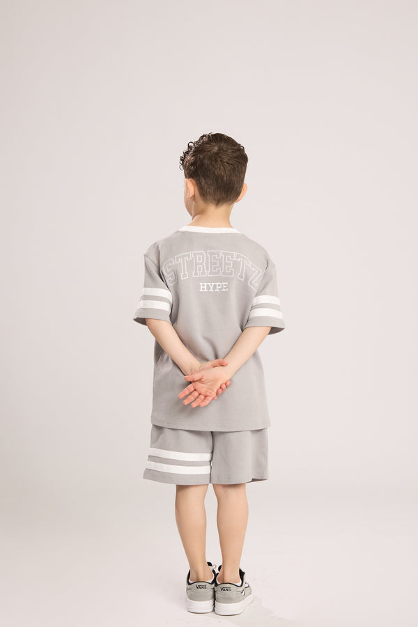 חליפת כותנה לילדים דגם HYPE