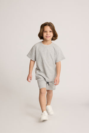 חליפה בנים וופל פלאם חלק